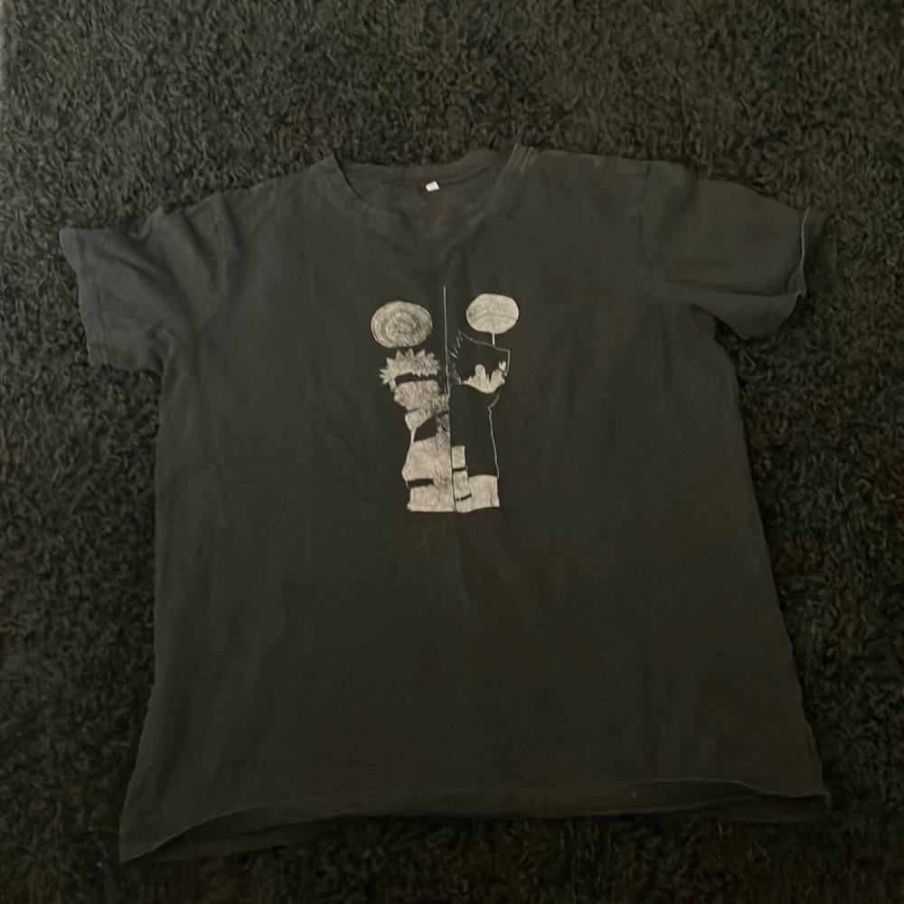 Naruto and sasuke from the anime naruto shirt